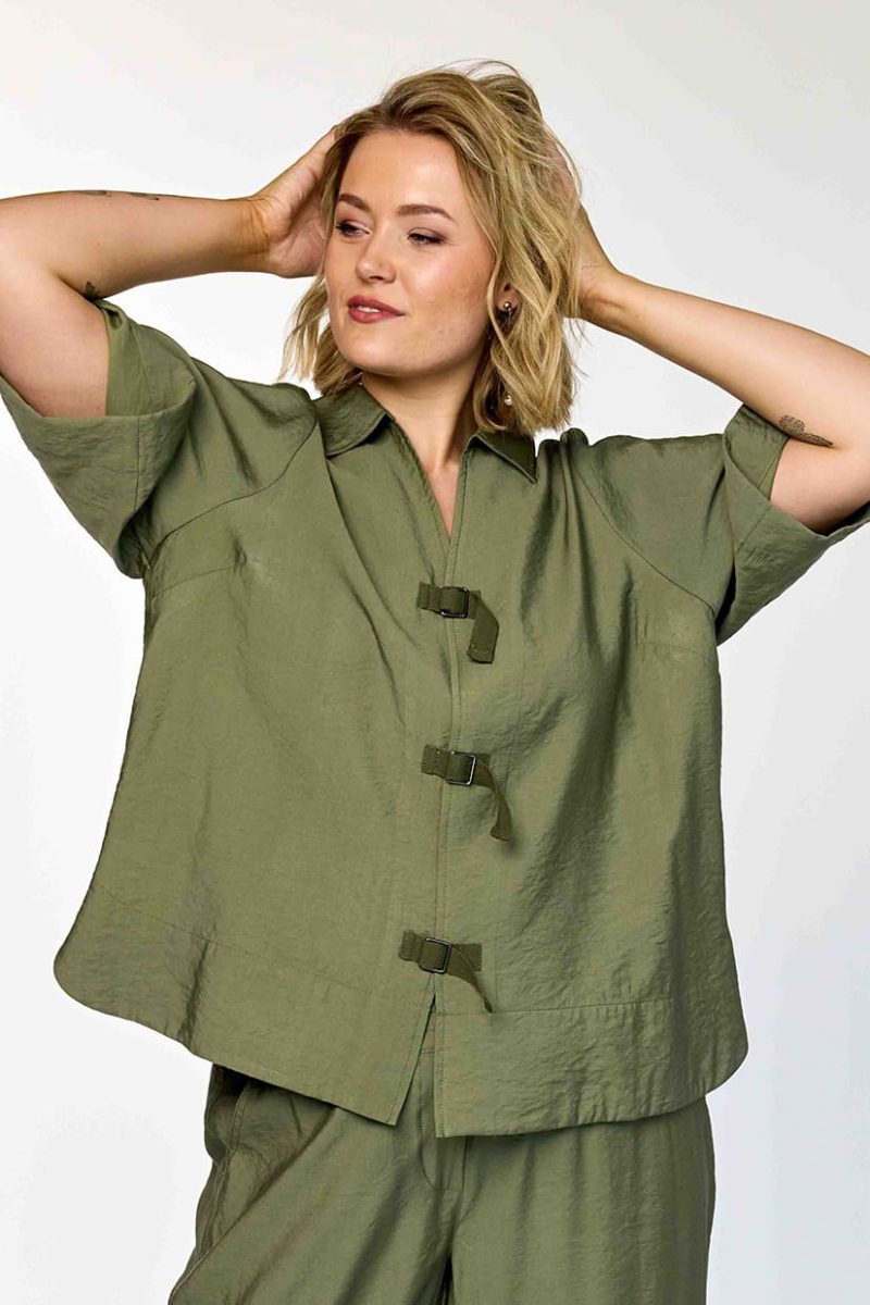 gYRSA Jacka i bomullsmix, Army