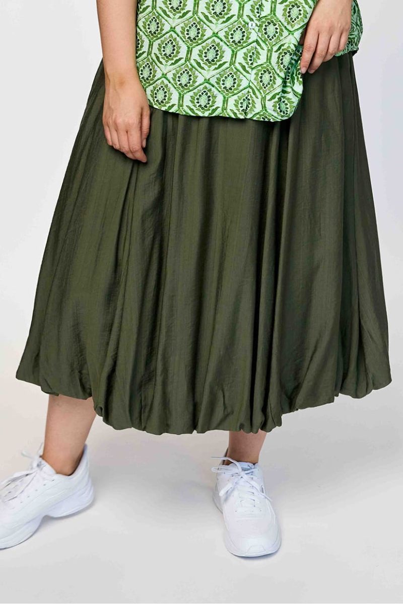 gYVONNE Kjol i viskos, Army