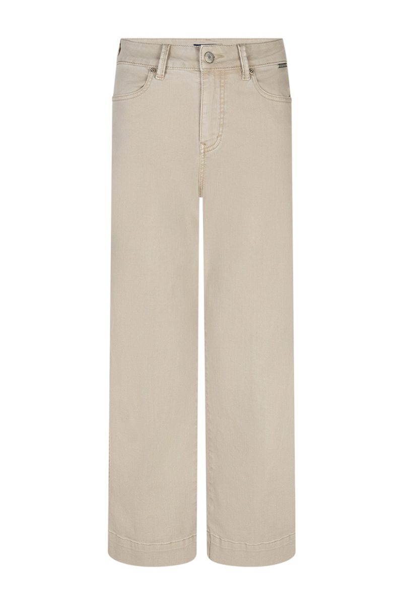 CONNY FANCY STITCHING COLOUR L26 Byxor i bomull, Pebble