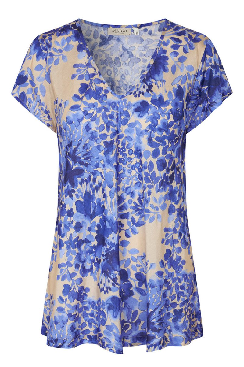 MaKALLO Topp i viskos, Medieval Blue