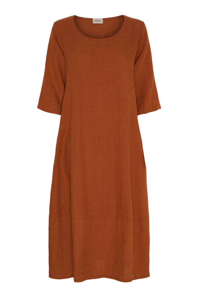 DRESS LINEN, 81 TABACCO