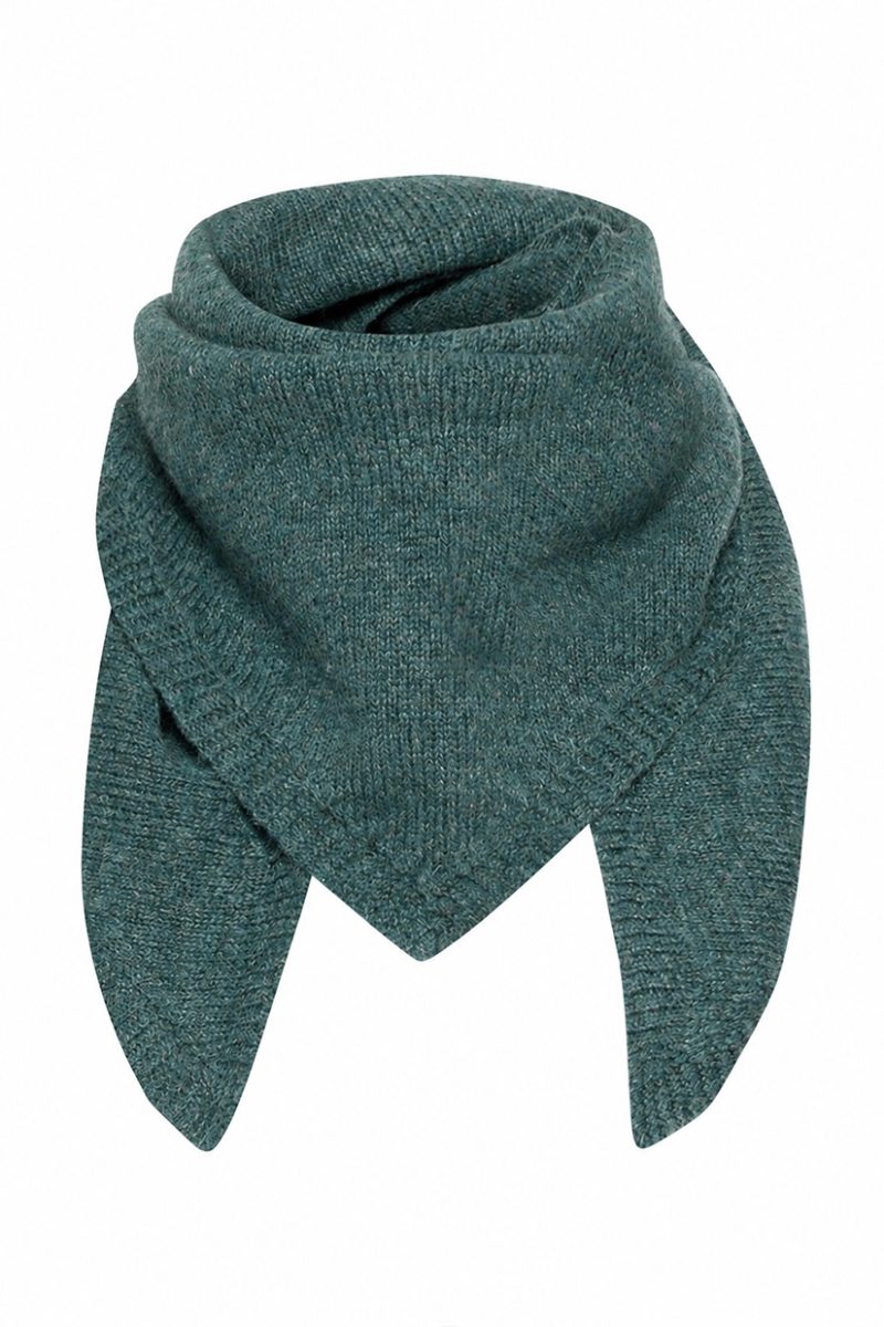 MILA Sjal i merinoull, Emerald