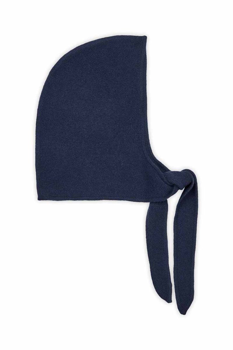 MaRHEN Ullsjal med kapuschong, Dress Blue