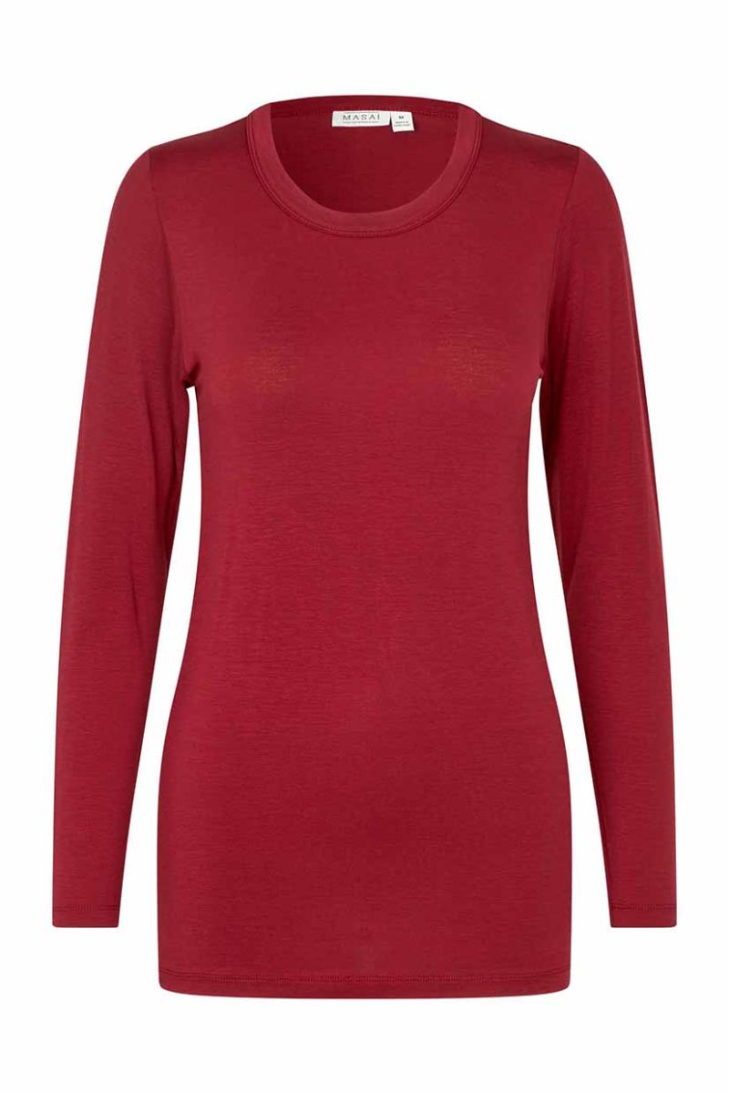 MaDORITLA Topp i lyocell, Tibetan Red
