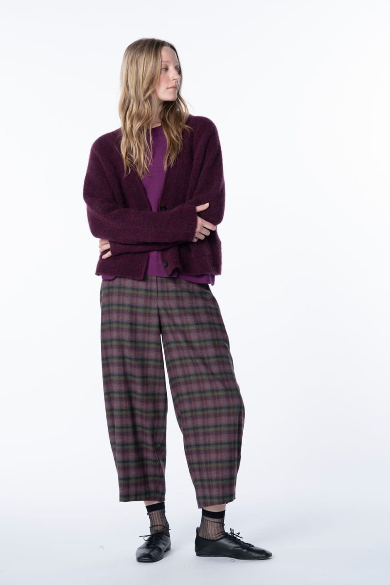 6517 Byxor i ull/viskos, Amethyst