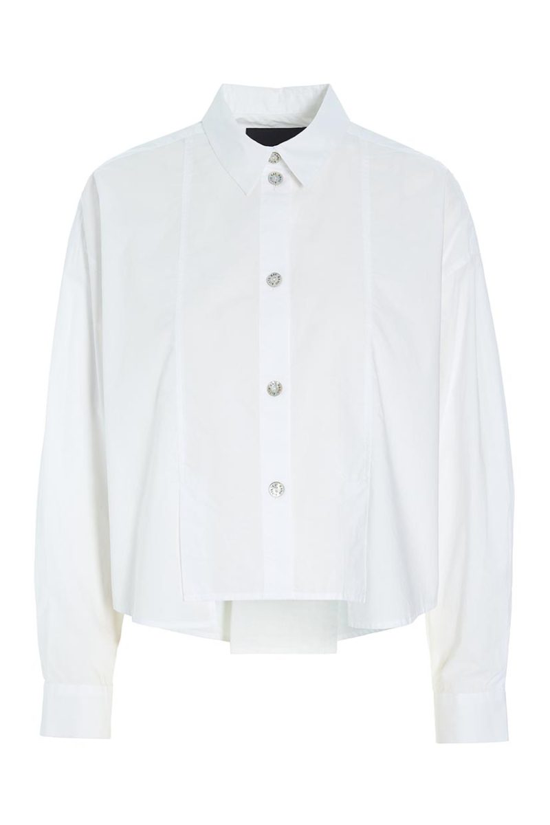 CORE COTTON Skjorta i ekobomull, White