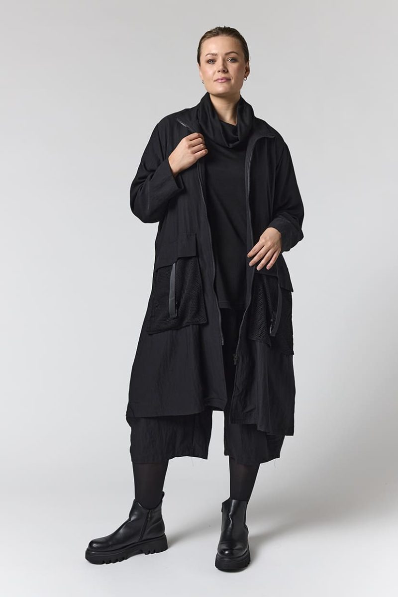 gCELESTE Jacka/Rock i viskosmix, Black