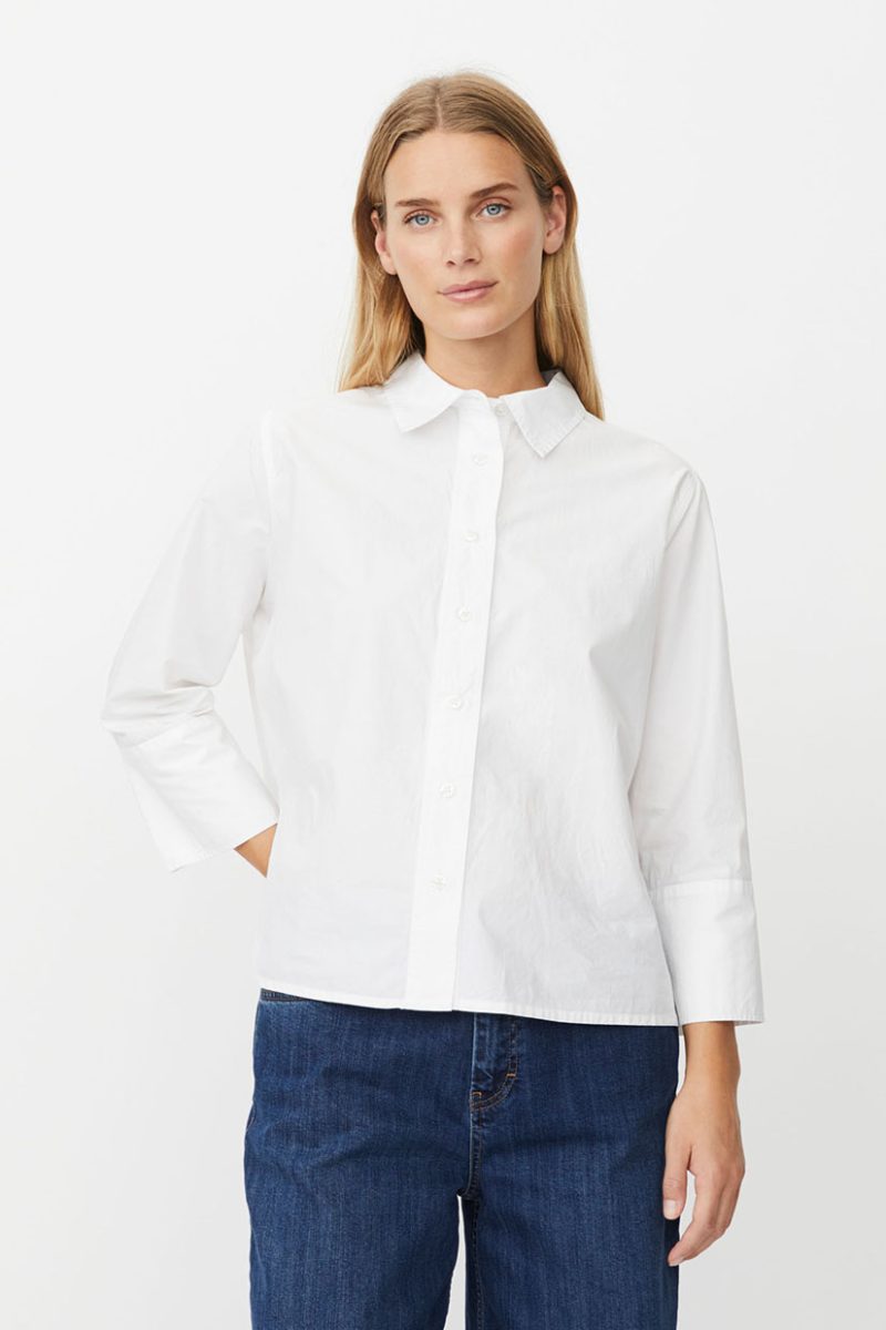 MaILONKA Skjorta i bomull, White
