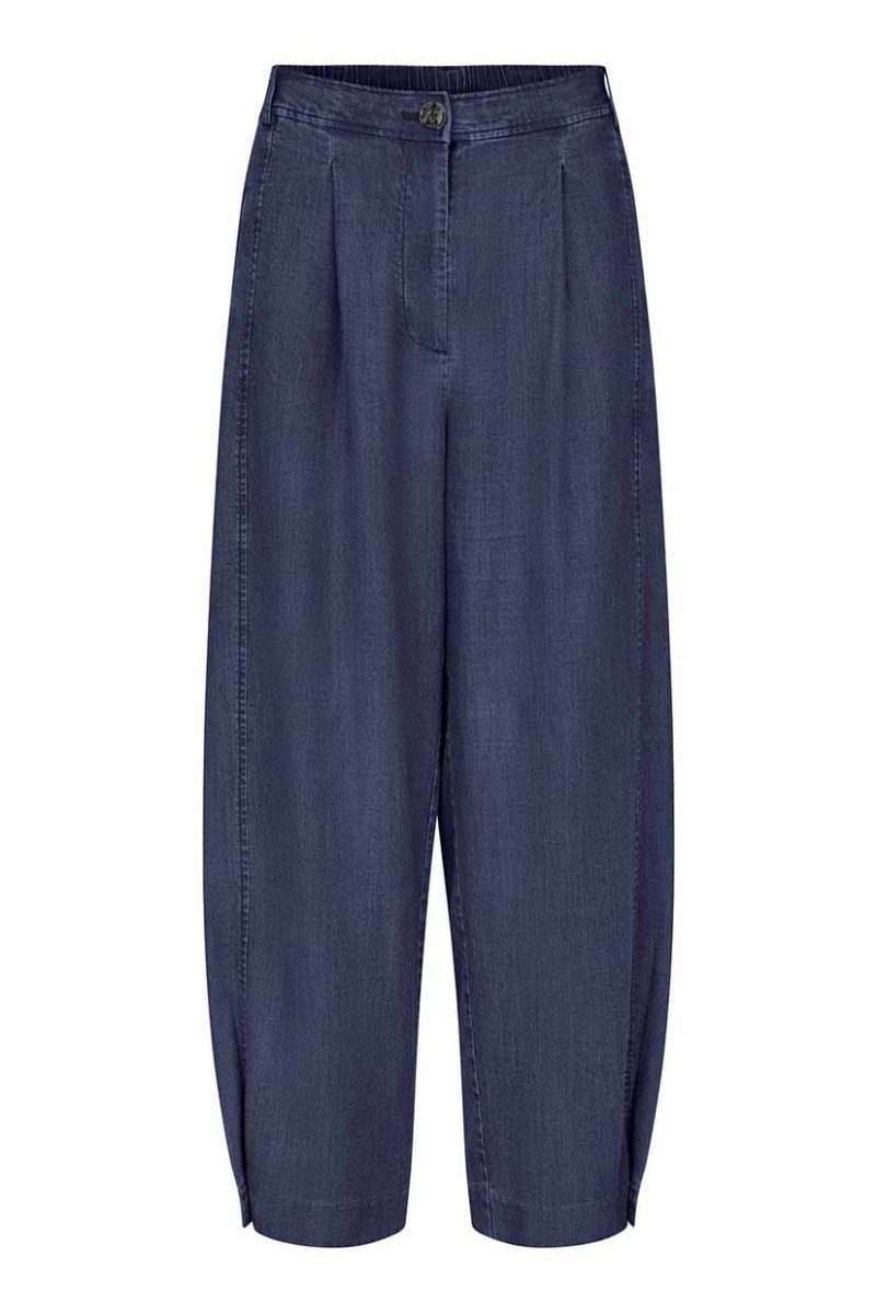 MaPUNNA Byxor i lyocell, Raw Denim