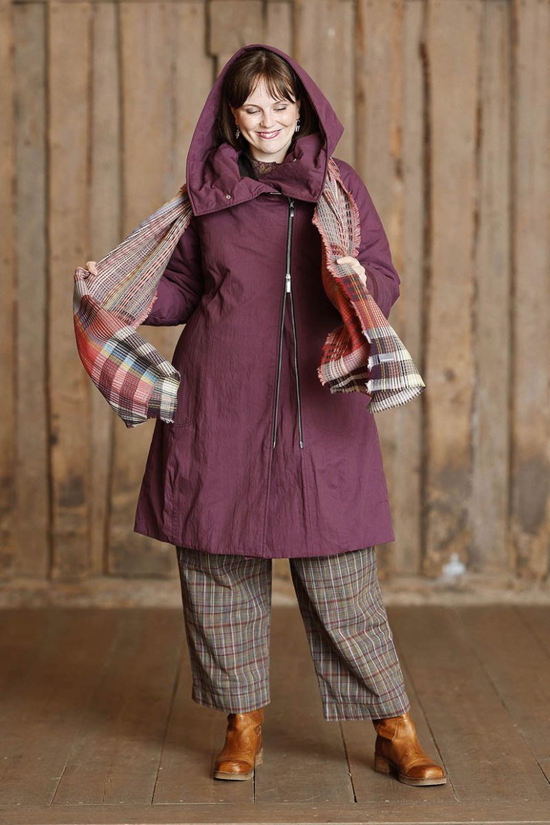 BJØRG Vinterkappa, Plum