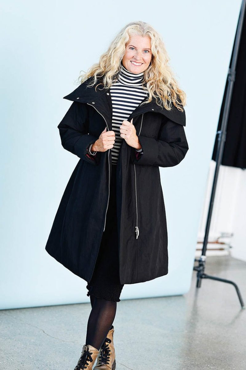 BJØRG Vinterkappa, Black
